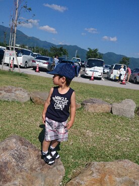 T1さん（キッズ・90cm）の夏コーディネート