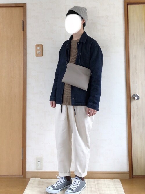 Sin 無印良品のボディバッグ ウエストポーチを使ったコーディネート Wear