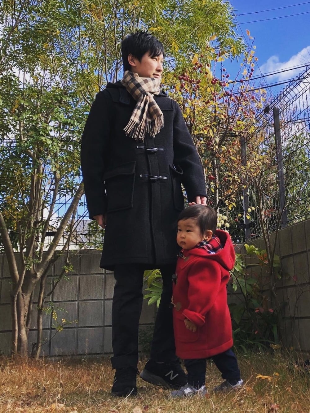 ミキハウス ダッフルコート アウター 帽子 マフラー 1734147826_1000.jpg