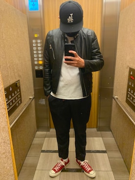 「N.HOOLYWOOD（N.ハリウッド）のアイテム」を使った、kobe31さん（メンズ・185cm・40代）の秋コーディネート
