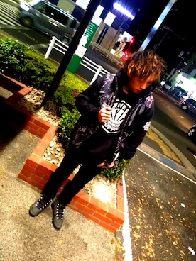 「DUPPIES（ダッピーズ）のアイテム」を使った、RYOWTAさん（メンズ・170cm）の冬コーディネート