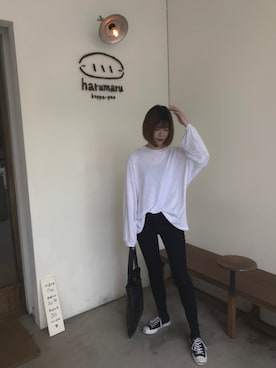 「HYPE（ハイプ）のアイテム（バッグ）」を使った、逃子さん（レディース・166cm）の春コーディネート