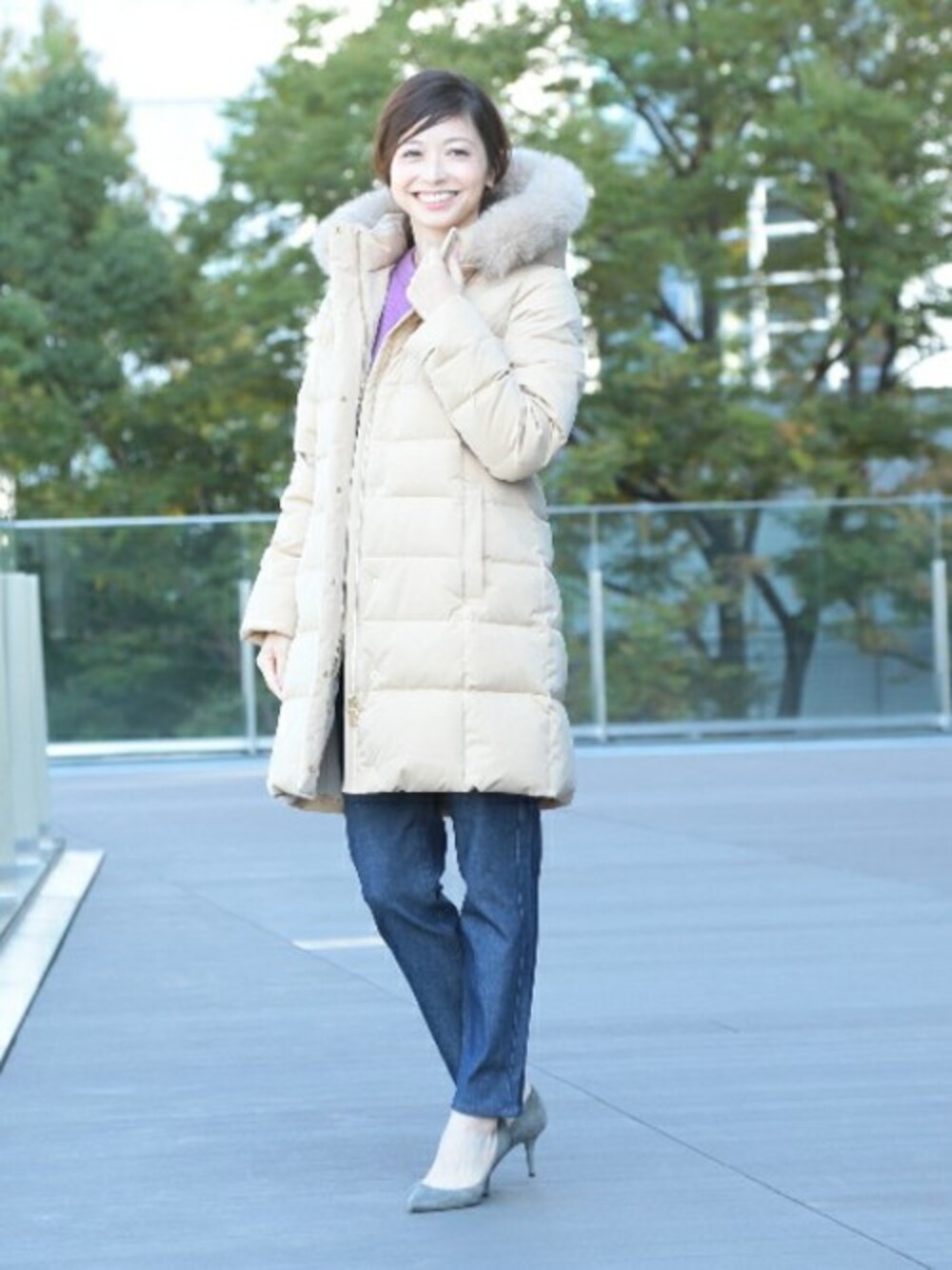 12/11迄 Demi-Luxe BEAMS フォックスファー ダウンコート40 12/11迄 Demi-Luxe BEAMS フォックスファー ダウンコート40 あの人気