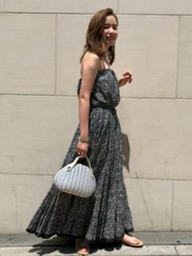 「TOFF&LOADSTONE」｜Demi-Luxe BEAMSさん（レディース・159cm）の夏コーディネート