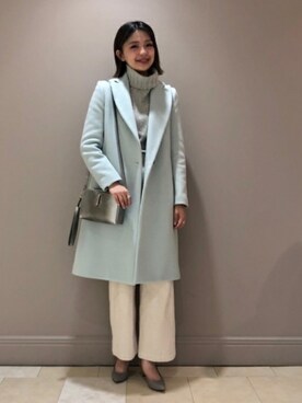 Demi-Luxe BEAMSさん(レディース・168cm)の冬コーディネート