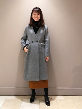 Demi-Luxe BEAMSさん(レディース・160cm)の冬コーディネート