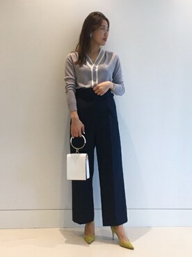 「letroyes」｜Demi-Luxe BEAMSさん（レディース・168cm）の冬コーディネート