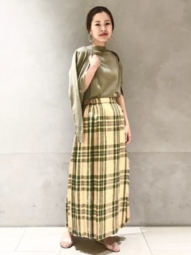 「letroyes」｜Demi-Luxe BEAMSさん（レディース・162cm）の春コーディネート