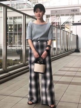 Demi-Luxe BEAMSさん(レディース・162cm)の春コーディネート