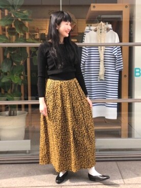 Demi Luxe Beams デミルクス ビームス の Demi Luxe Beams フラワープリント ロングスカート スカート Wear Demi Luxe Beams デミルクス ビームス の Demi Luxe Beams フラワープリント ロングスカート スカート Wear