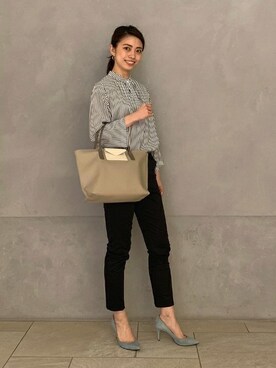 Demi-Luxe BEAMSさん（レディース・159cm）の夏コーディネート