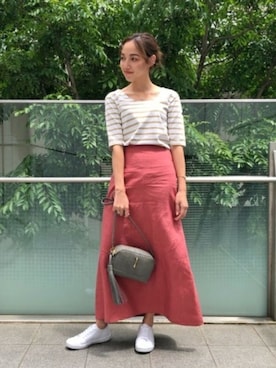 Demi-Luxe BEAMSさん(レディース・162cm)の夏コーディネート