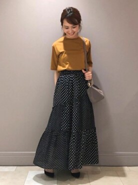 Demi-Luxe BEAMSさん（レディース・161cm）の夏コーディネート