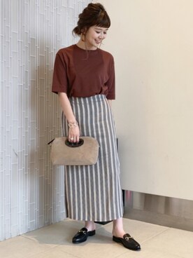 Demi-Luxe BEAMSさん(レディース・160cm)の夏コーディネート