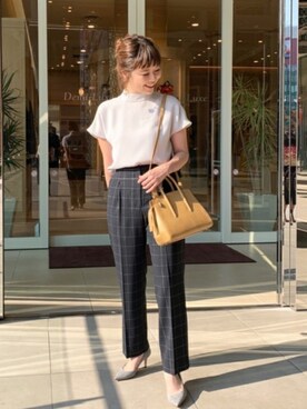 Demi-Luxe BEAMSさん(レディース・159cm)の夏コーディネート