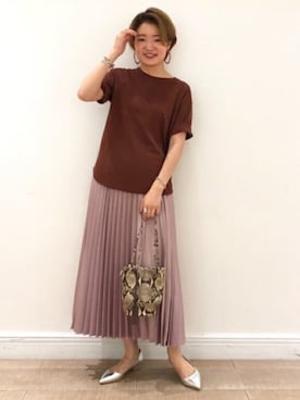 Demi-Luxe BEAMSさん(レディース・162cm)の夏コーディネート