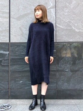 Demi-Luxe BEAMSさん（レディース・165cm）の秋コーディネート