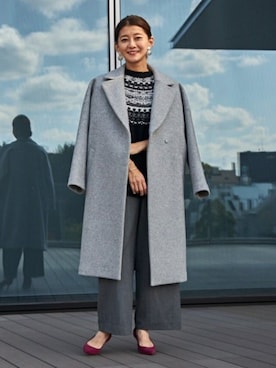 Demi-Luxe BEAMSさん（レディース・164cm）の秋コーディネート