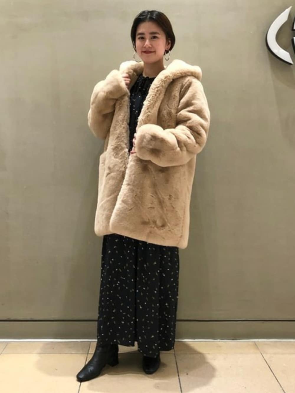 APPARIS/アパリス/Demi-Luxe BEAMS/エコファーコート APPARIS エコ