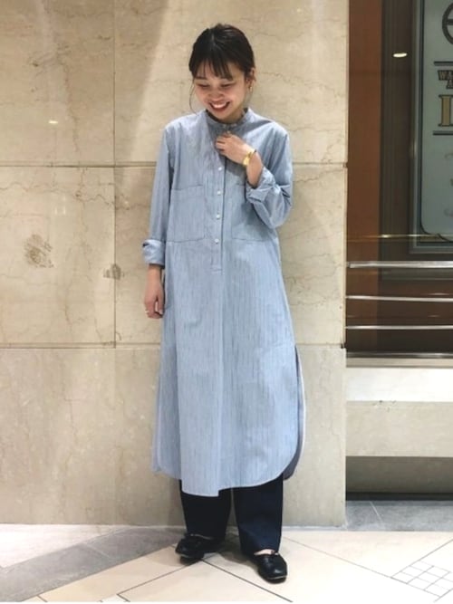 驚きの値段 Demi Luxe Beams Ticca別注 ストライプ ノーカラーワンピース 21春夏 Villa Saintantoine Com