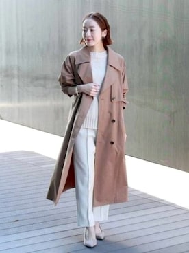 Demi-Luxe BEAMSさん(レディース・154cm)の冬コーディネート