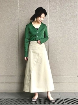 「letroyes」｜Demi-Luxe BEAMSさん（レディース・159cm）の冬コーディネート
