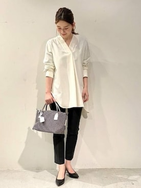 Demi-Luxe BEAMSさん(レディース・155cm)の春コーディネート