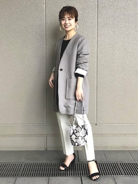 Demi-Luxe BEAMSさん(レディース・159cm)の春コーディネート