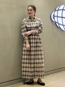 「A PUPIL」｜Demi-Luxe BEAMSさん（レディース・165cm）の春コーディネート