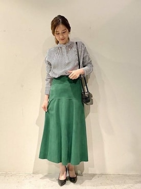 「TOFF&LOADSTONE」｜Demi-Luxe BEAMSさん（レディース・155cm）の春コーディネート