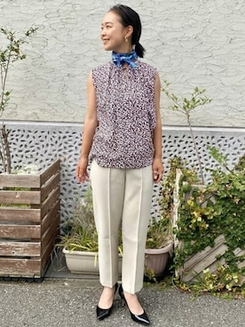 Demi-Luxe BEAMSさん(レディース・158cm)の春コーディネート