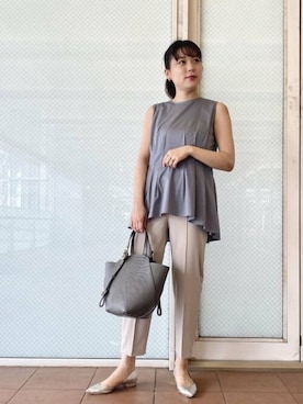 「TOFF&LOADSTONE」｜Demi-Luxe BEAMSさん（レディース・163cm）の夏コーディネート