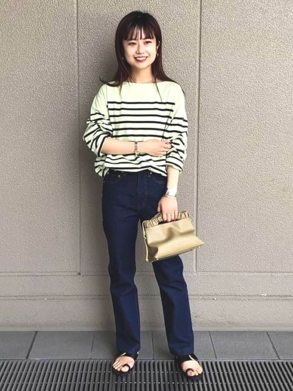 SERGE de bleu×百々千晴さんコラボ デニム 百々千晴さんコラボデニム  