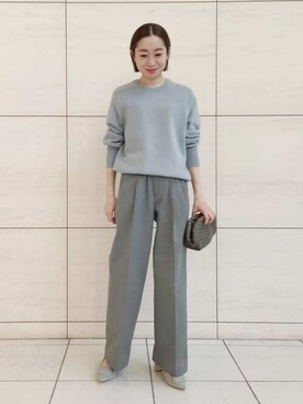 Demi-Luxe BEAMSさん（レディース・150cm）の冬コーディネート