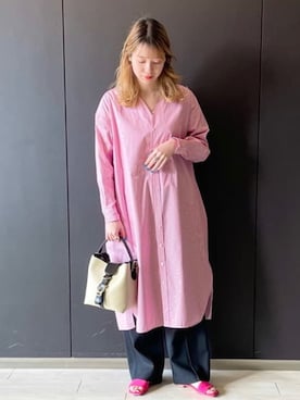 Demi-Luxe BEAMS（デミルクス ビームス）の「Finamore / リネン シャツ