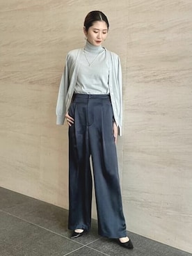 Demi-Luxe BEAMSさん（レディース・158cm）の春コーディネート