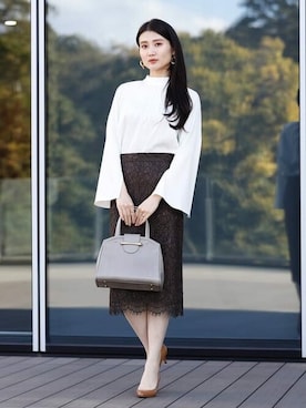 Demi-Luxe BEAMSさん(レディース・160cm)の春コーディネート