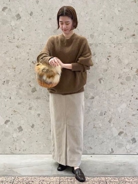 Demi-Luxe BEAMSさん（レディース・153cm）の秋コーディネート