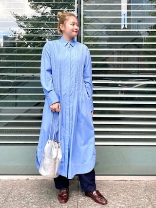 Demi Luxe Beams デミルクス ビームス の Lapis Luce 裾ペプラムワンピース ワンピース Wear