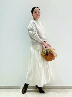 Demi-Luxe BEAMSさん（レディース・158cm）の秋コーディネート