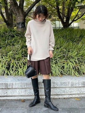 Demi-Luxe BEAMSさん(レディース・166cm)の秋コーディネート