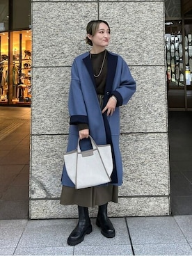Demi-Luxe BEAMSさん(レディース・162cm)の秋コーディネート