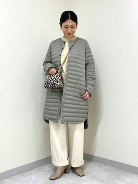 Demi-Luxe BEAMSさん（レディース・162cm）の秋コーディネート