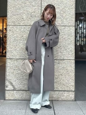 Demi-Luxe BEAMSさん（レディース・159cm）の秋コーディネート