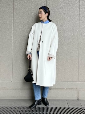 Demi-Luxe BEAMSさん（レディース・160cm）の秋コーディネート