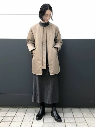 〖美品〗Demi-Luxe BEAMS パディングジップコート Demi-Luxe BEAMS(デミルクス ビームス)の「Demi-Luxe BEAMS