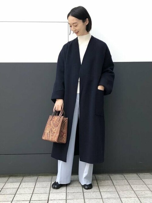 Demi-Luxe BEAMS ノーカラーコート
