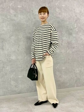 Demi-Luxe BEAMSさん（レディース・158cm）の冬コーディネート