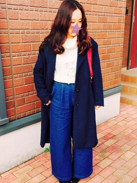 みちゃんさん（レディース・153cm）の冬コーディネート