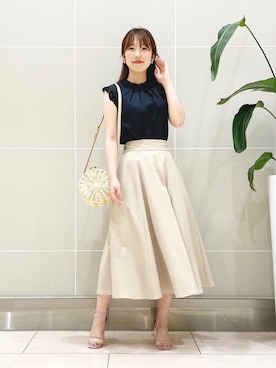 yumeminさん（レディース・160cm）の夏コーディネート